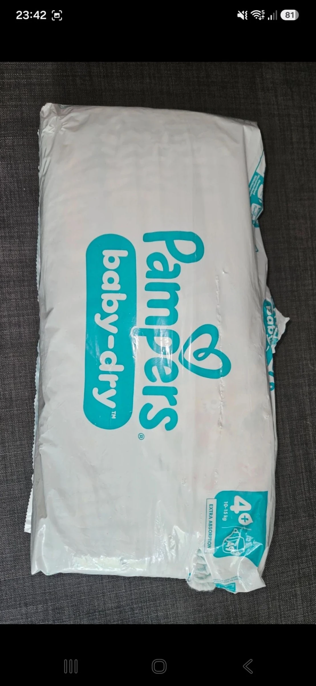 Pampers laag maat 4+ – photo 3